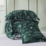 Reversible Floral Print Comforter Set-2