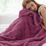 Jacquard Shaggy Sherpa Blanket