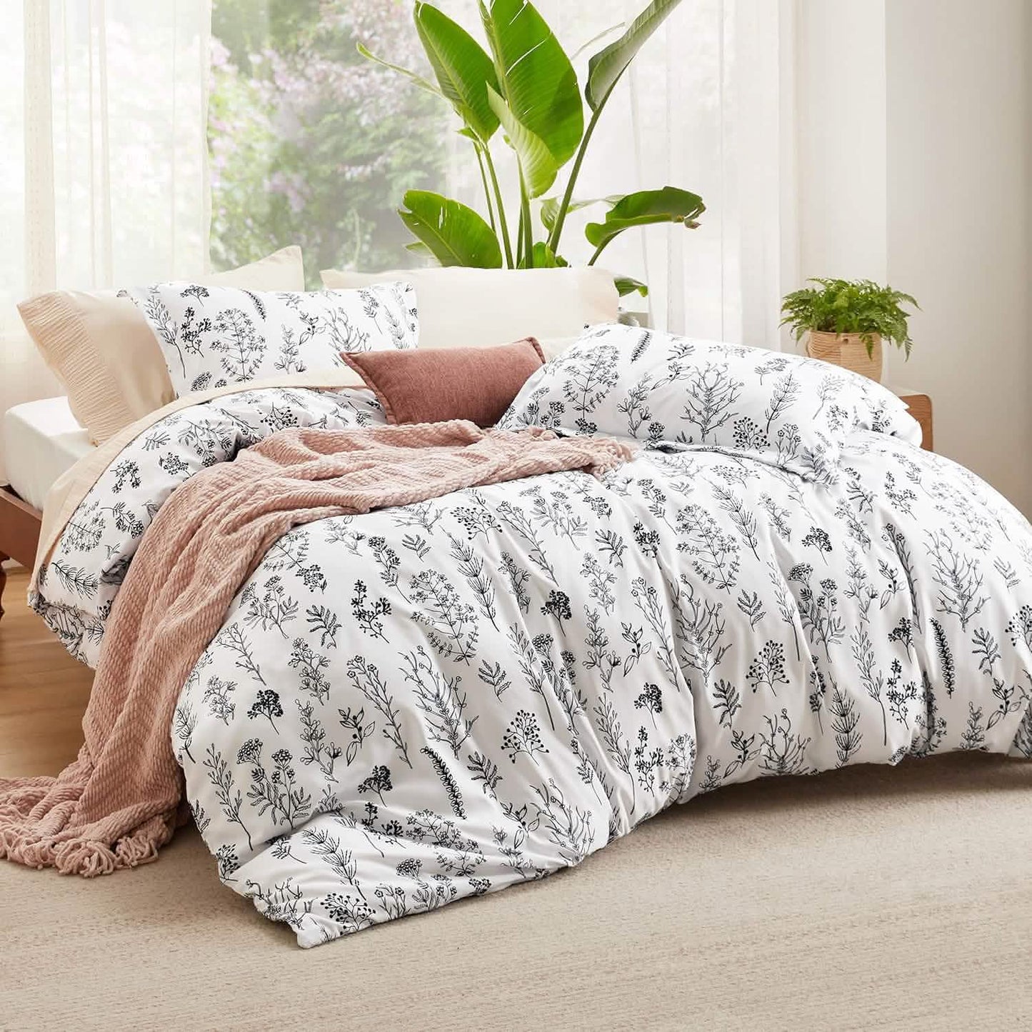 Floral Comforter Set