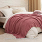 GentleSoft Versatile Knit Woven Chenille Blanket