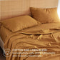 Breathable Cotton Linen Bed Sheet Set