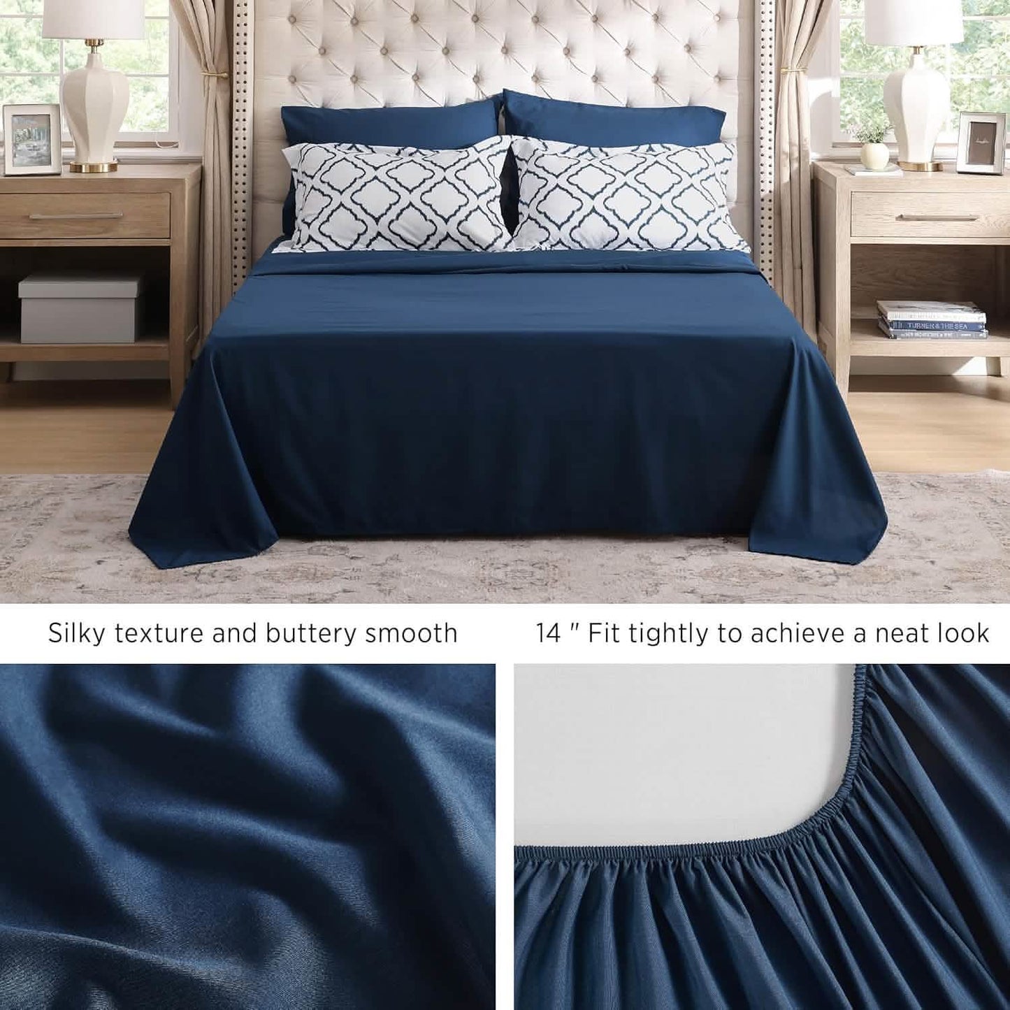 Quatrefoil Bedding Set
