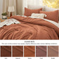 Prewashed Plain Comforter Set