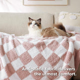 Bedsure Super Soft Reversible Checkerboard Blanket