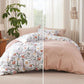 Reversible Pale Duvet Cover Set
