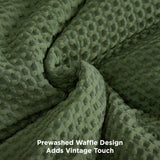 Bedsure Classic Waffle Weave Comforter Set