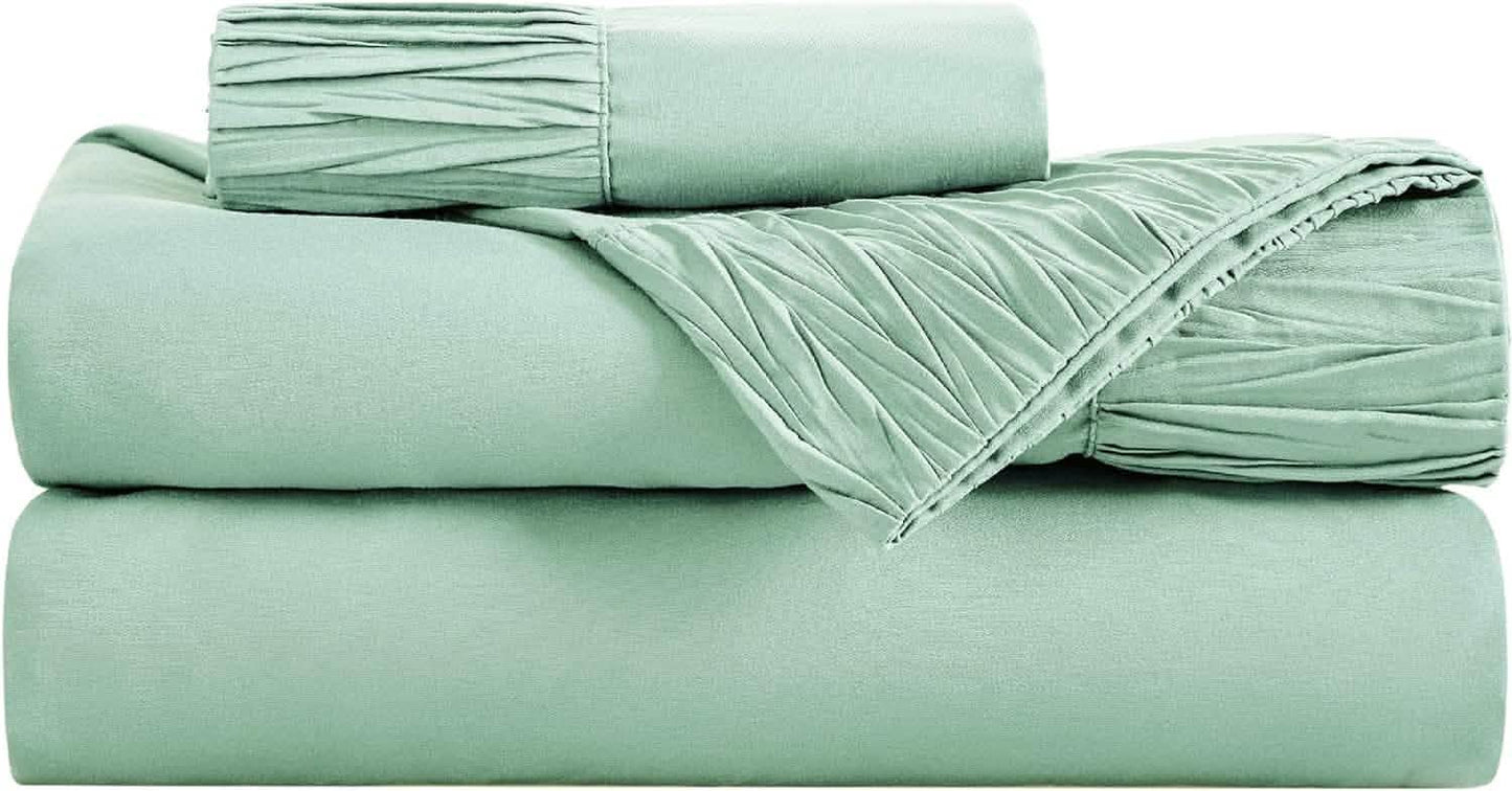 Ruched Sheet Set-2