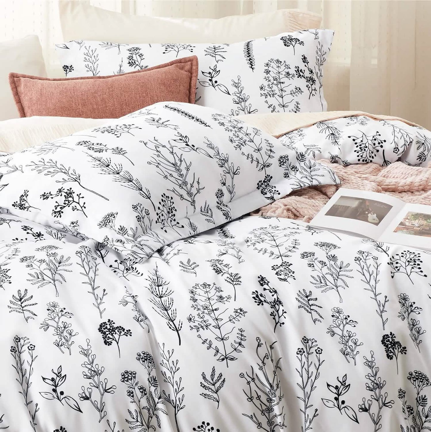 Floral Comforter Set