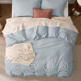 100% Washed Cotton Duvet Cover