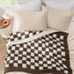 Super Soft Reversible Checkerboard Blanket