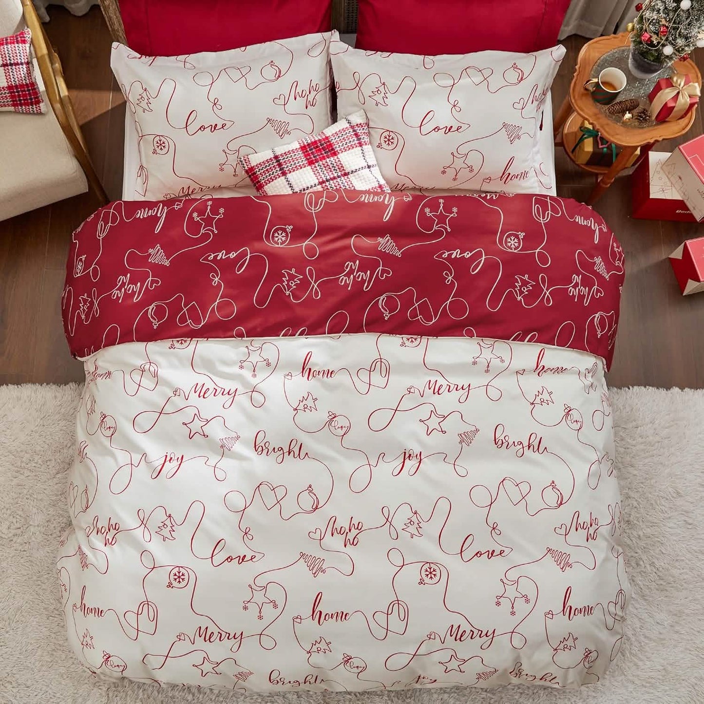 Exquisite Christmas Duvet Cover Set