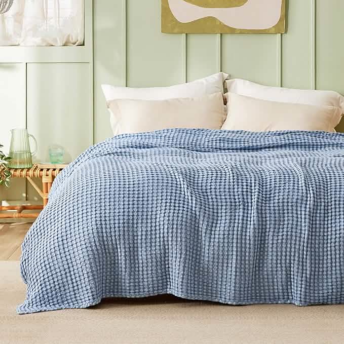 Cooling Waffle Blanket