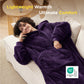 GentleSoft® Ultra Soft Long Shaggy Sherpa Hooded Blanket