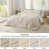 Jacquard Comforter Set Tufted Sun