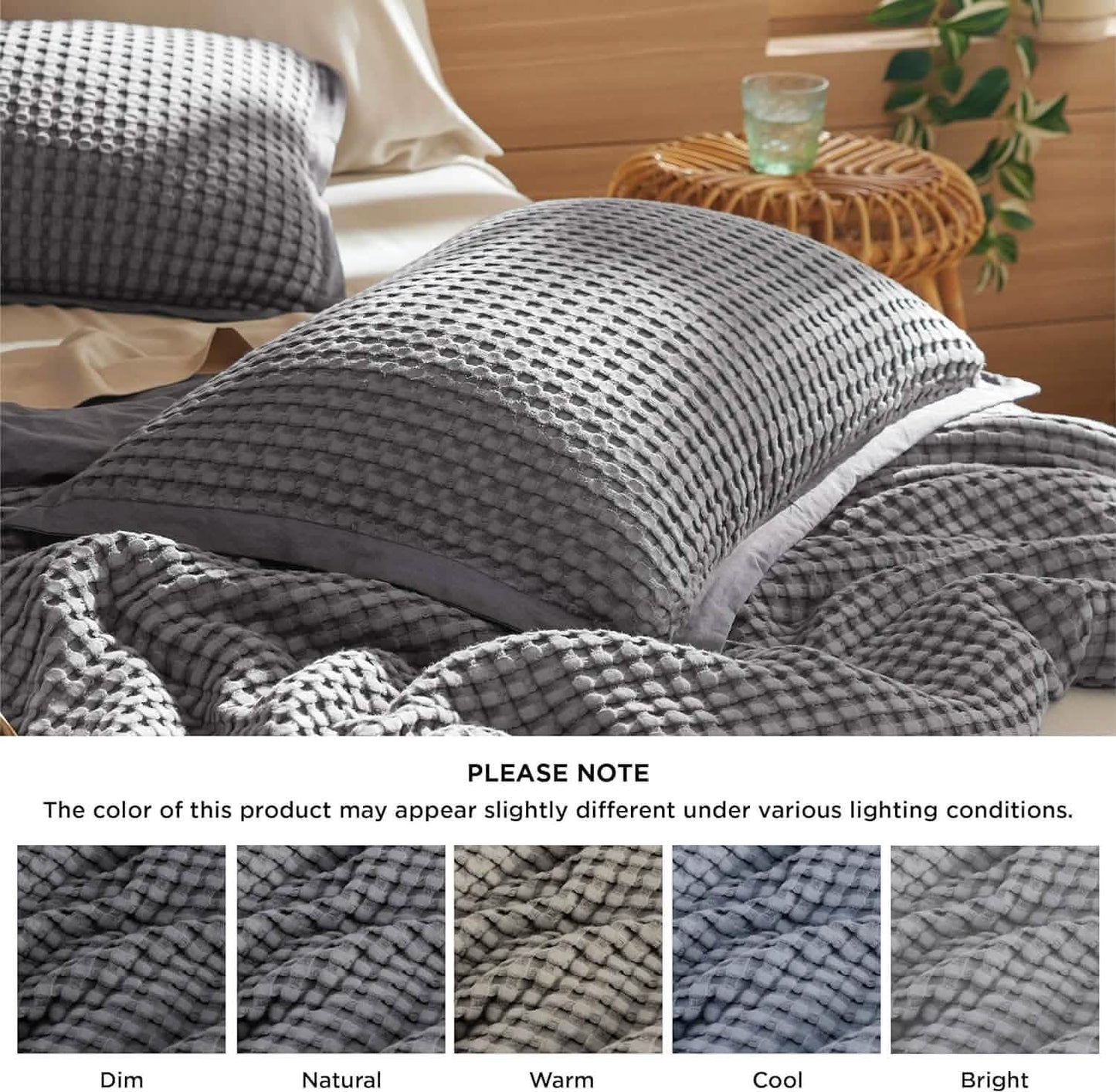 Rayon Derived from Bamboo and Cotton Duvet Cover Set