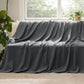 100% Cotton Herringbone Woven Blanket