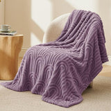 Arch Shaggy Sherpa Fleece Blanket