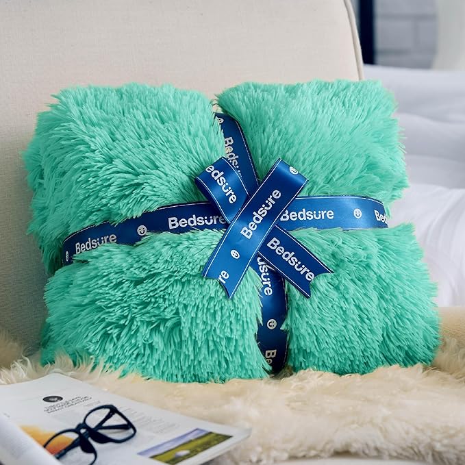 Fuzzy Faux Fur Blanket