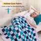 Printed Throw Sherpa Blanket lavender