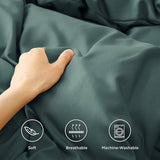 Polyester and Rayon Derived Duvet Cover Set