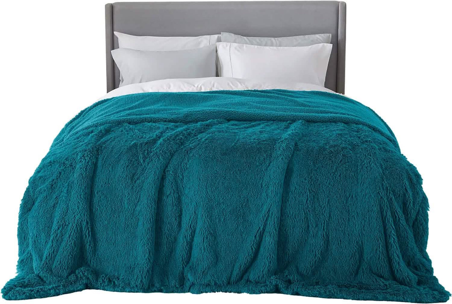 Fuzzy Faux Fur Blanket