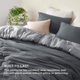 Prewashed Plain Comforter Set