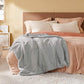 Wavy Plush Faux Fur Blanket