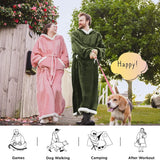 Sherpa Fleece Wearable Blanket