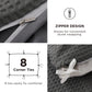 Polyester Microfiber Waffle Duvet Weave Duvet Cover Set