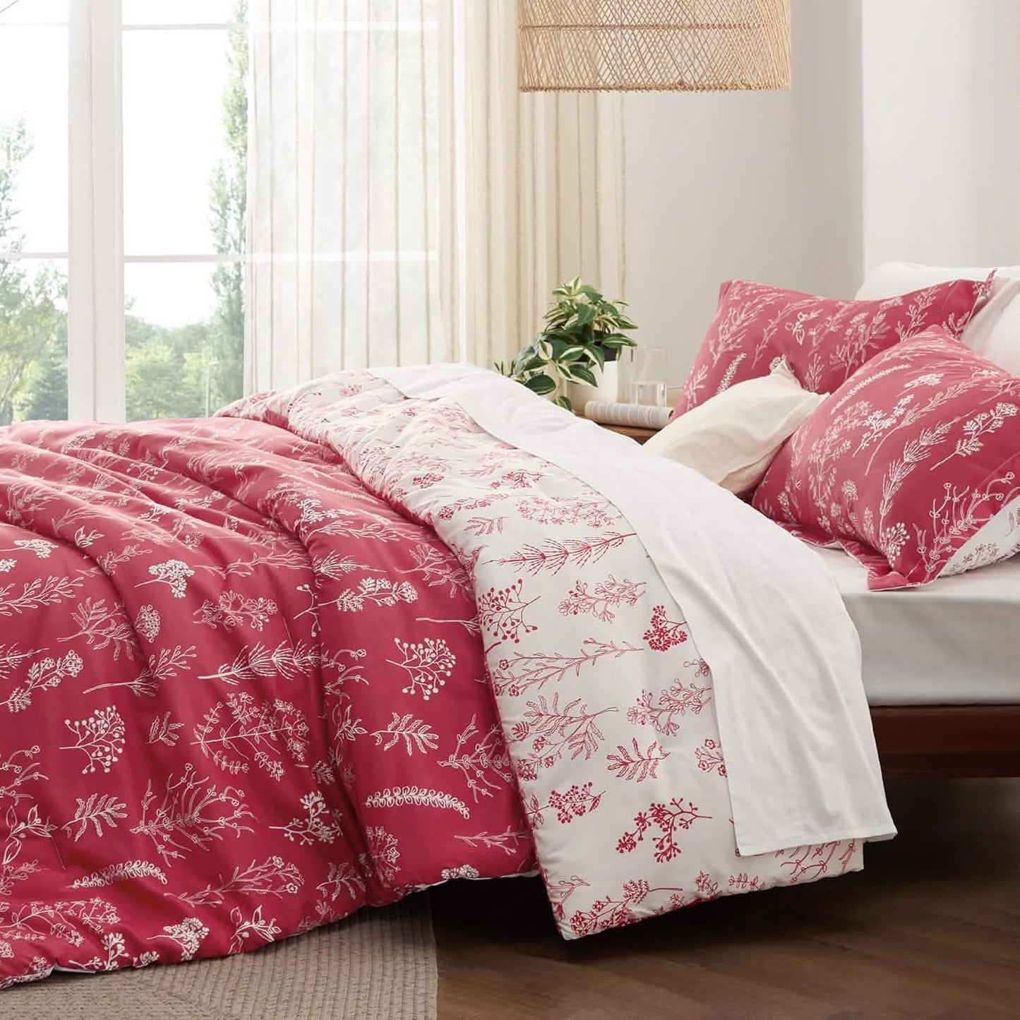 Floral Comforter Set