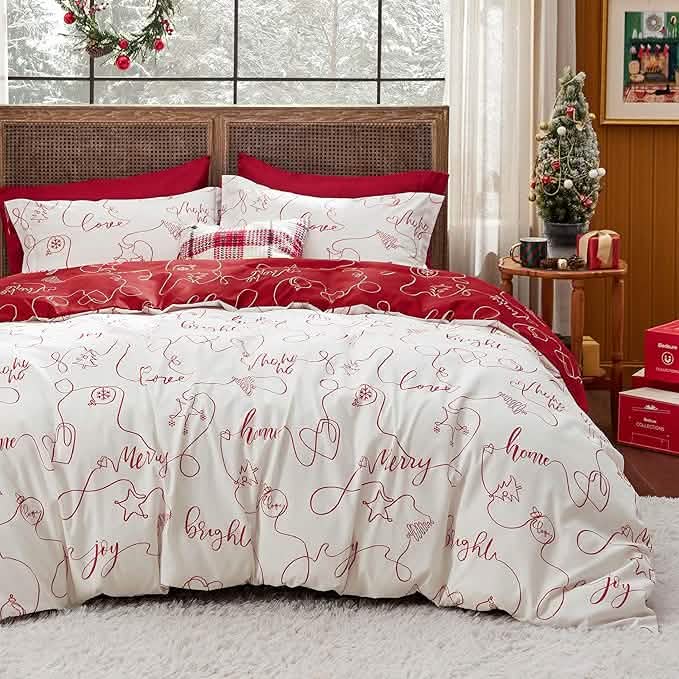 Exquisite Christmas Duvet Cover Set