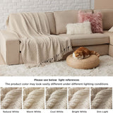 Versatile Knit Woven Chenille Blanket