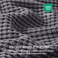 Cooling Waffle Duvet Cover Set