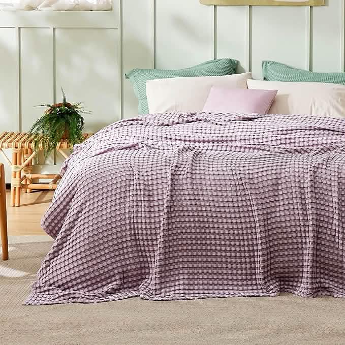Cooling Waffle Blanket