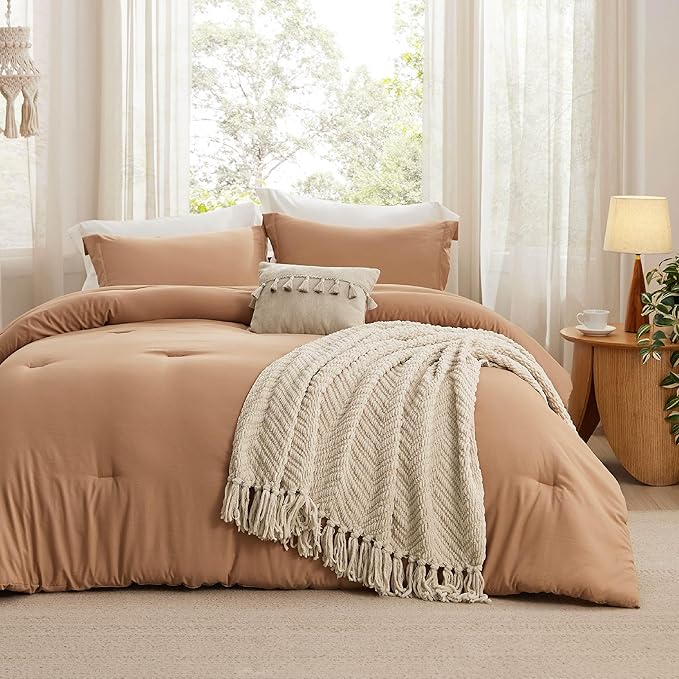 Bedsure Chic Bohemian Bed-in-a-bag