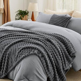 Checkered Comforter Set Striped