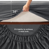 Bedsure Pinch Pleat Comforter set