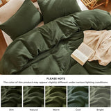 Bedsure 100% Muslin Duvet Cover Set