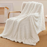 Jacquard Boho Sherpa Blanket