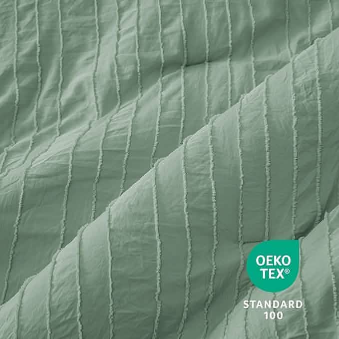 GentleSoft™ Clipped Jacquard Comforter Set