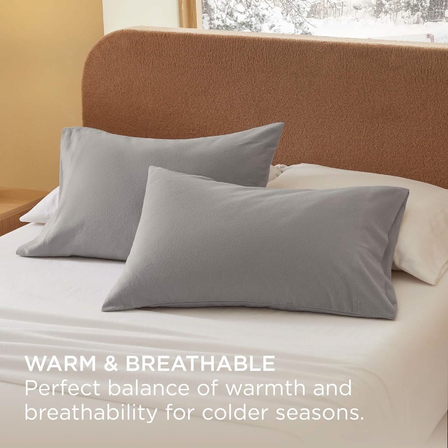 100% Cotton Flannel Pillowcases