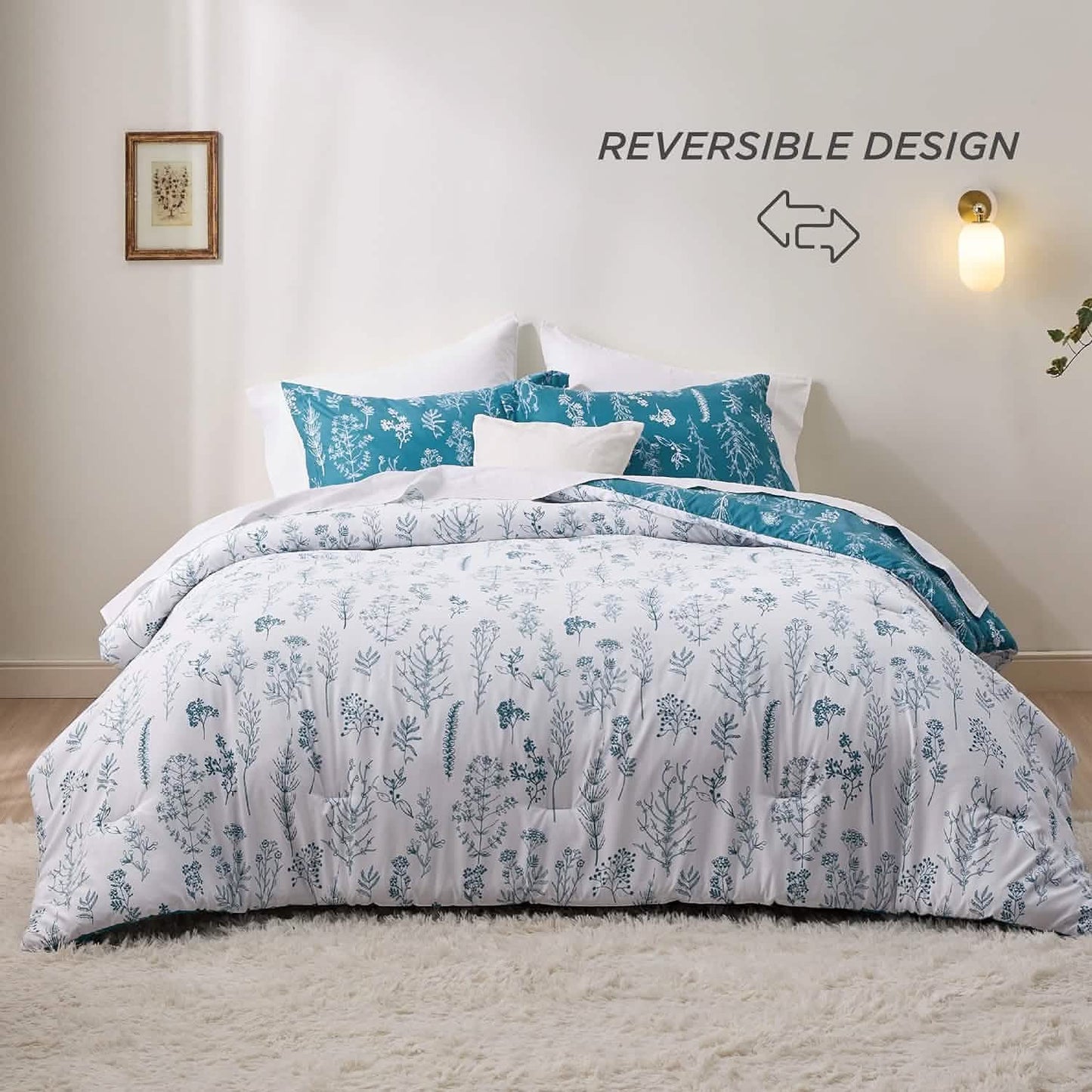 Floral Comforter Set