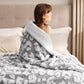 Textured Sherpa Fleece Blanket