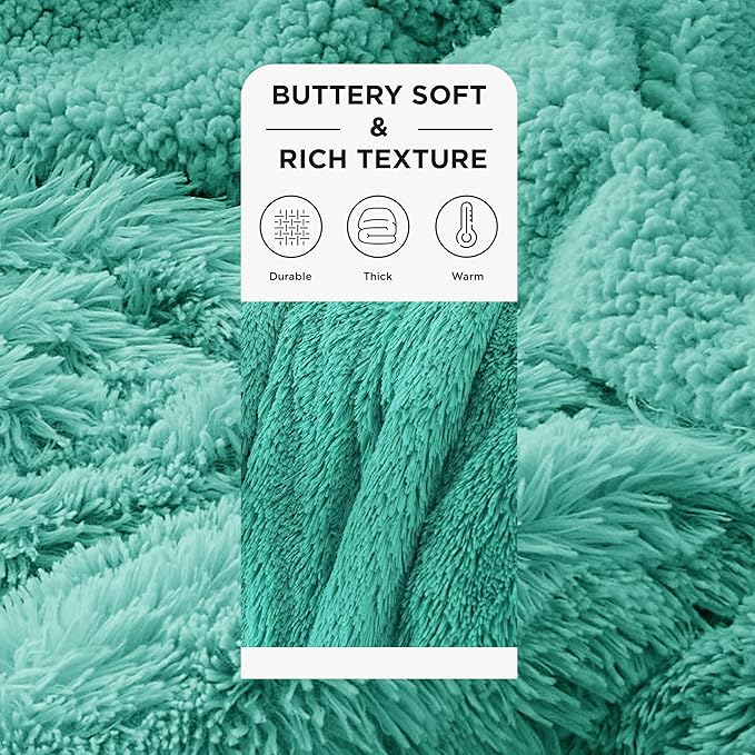 Fuzzy Faux Fur Blanket