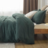 100% Cotton Waffle Weave Duvet Cover Set