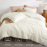 Bedsure Classic Waffle Weave Comforter Set