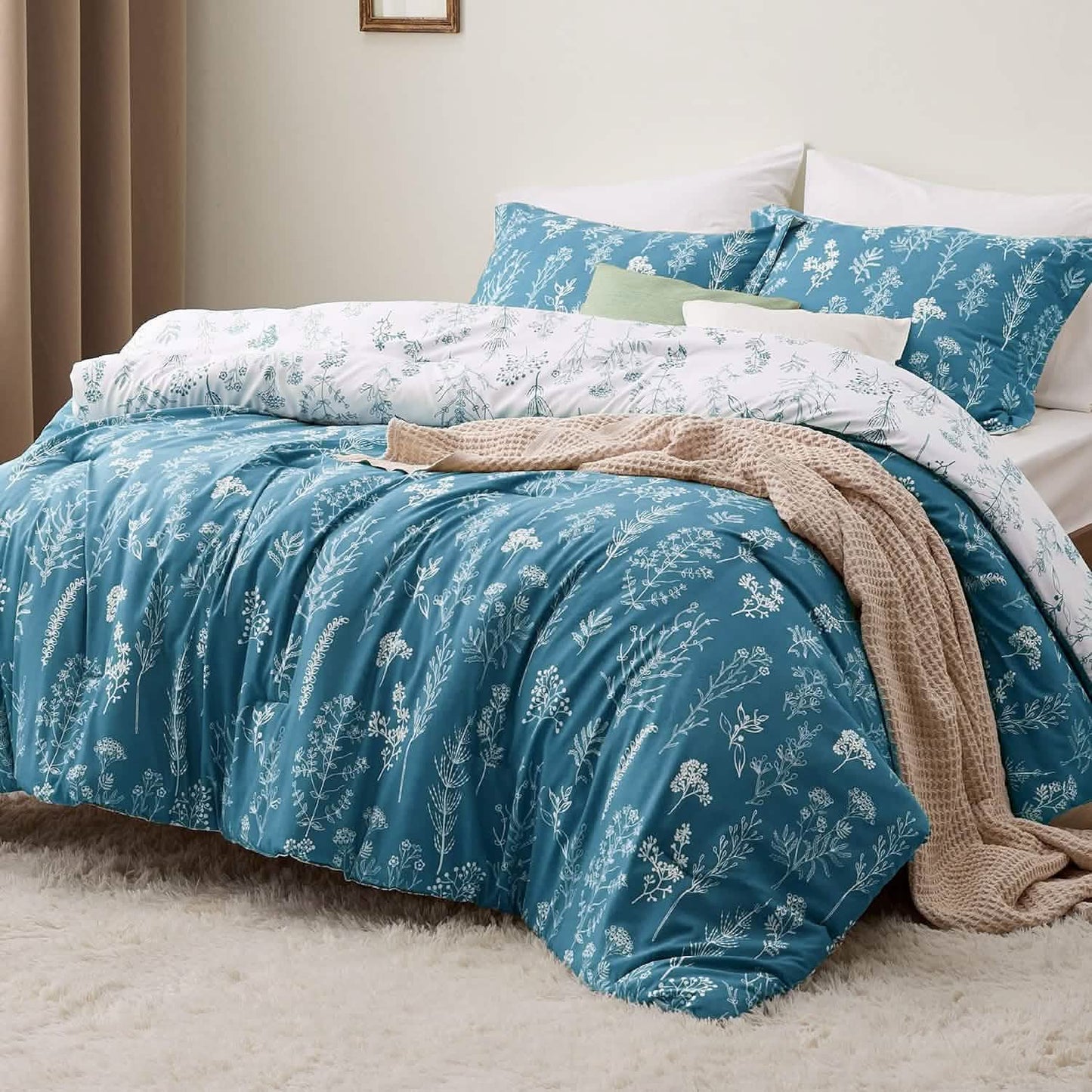 Floral Comforter Set