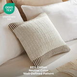 Bedsure Woven Chevron Decorative Pillow Cover