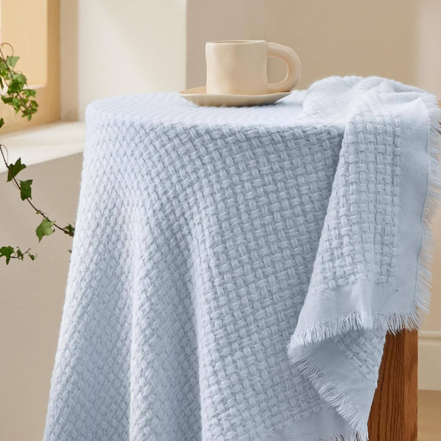 Decorative Woven Throw Blanket