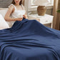 100% Cotton Herringbone Woven Blanket